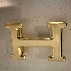 Large size  H belt buckle